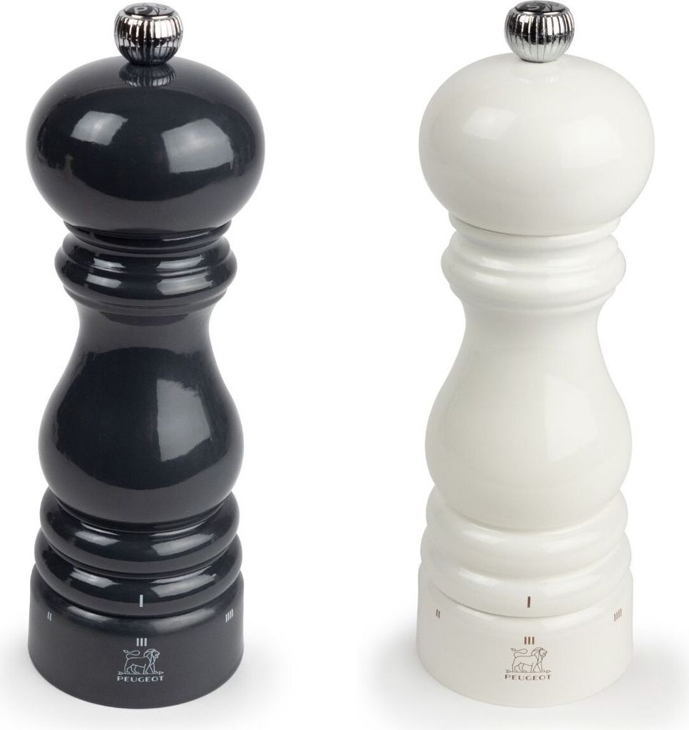 PEUGEOT Mühlenset 22cm Pfeffermühle Schiefergrau Salzmühle Produktbild 