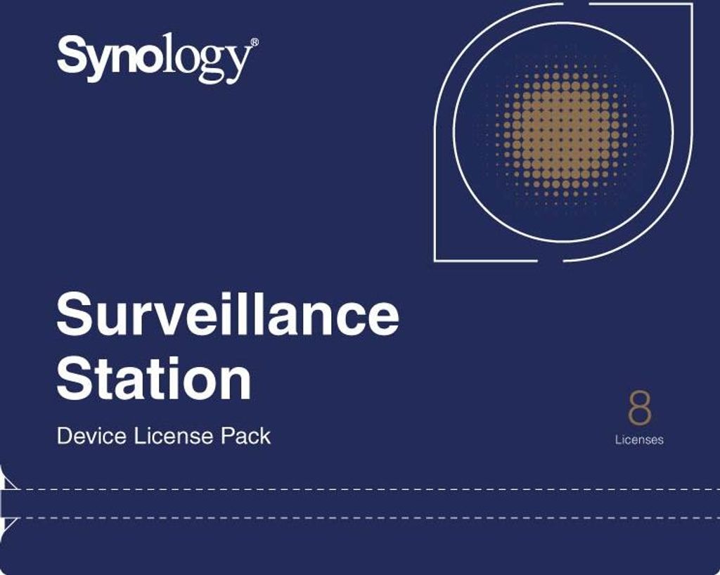Synology Kamera Lizenz - 8 x Camera License Pack Produktbild 
