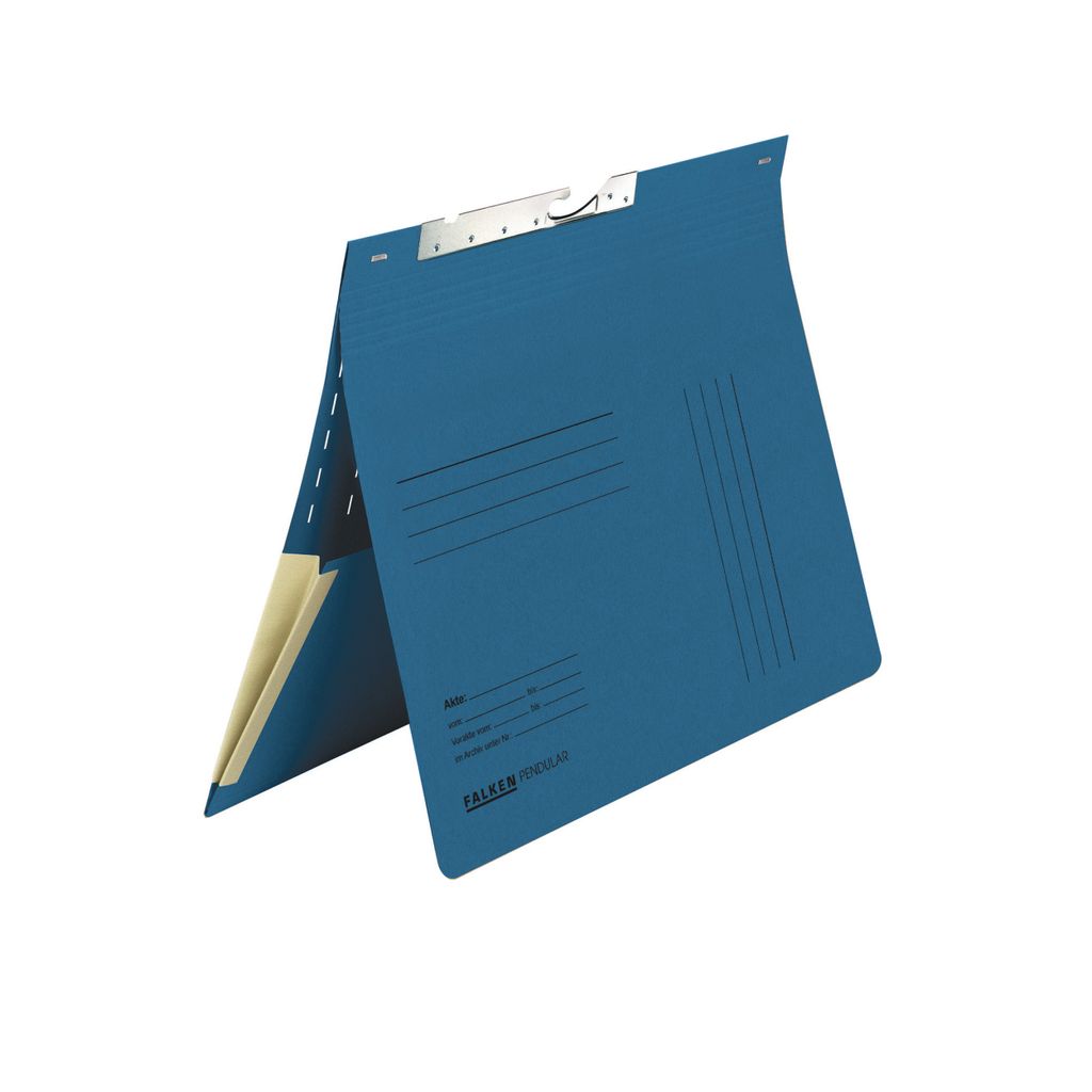 Falken Pendelhefter 15033800 kaufm. Heftung Schlitz Dehnt. bl
