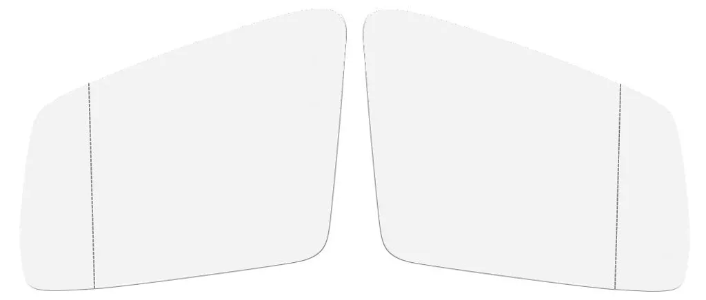 Rétroviseur intérieur chauffant Benz W212 204 221 pour désembuage auto