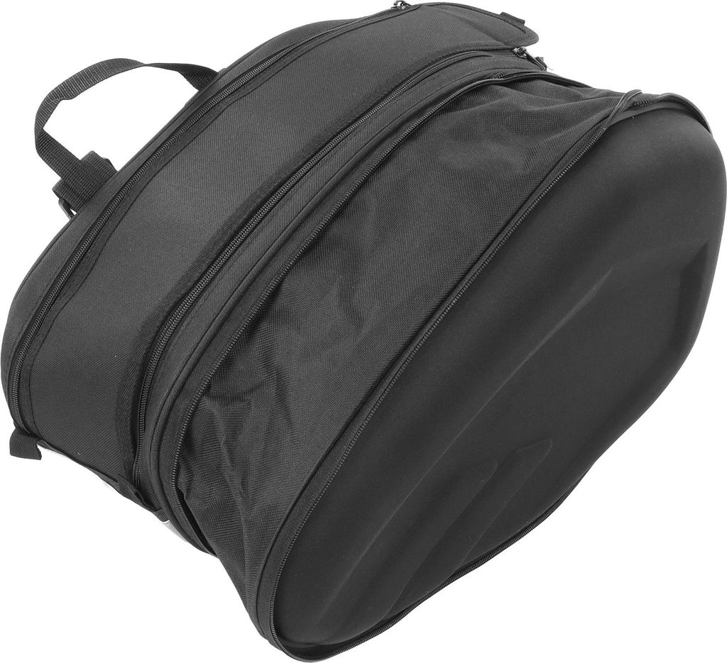 1 Paar Motorrad-Satteltasche, 600D Oxford-Stoff, großes Fassungsvermögen, Mehrzweck-Seitentaschen, Schwarz