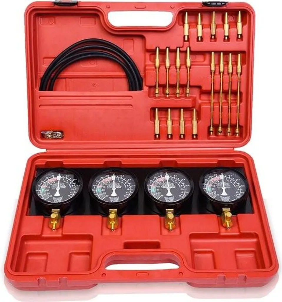 Synchroniseur de carburateur 4X avec réglage 2-4 cylindres haute précision