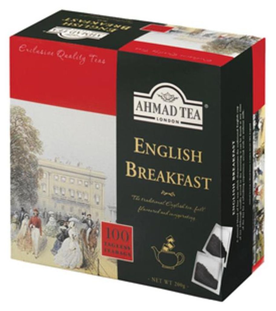 Ahmad Tea- English Breakfast 100 St. Produktbild 