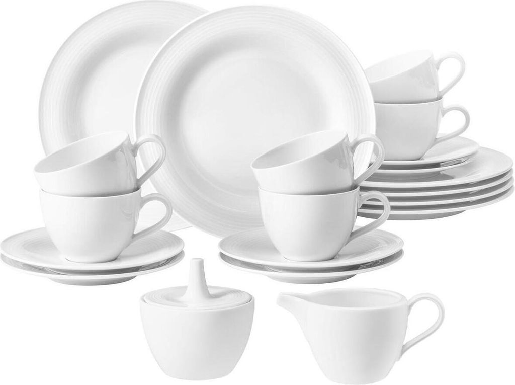 Seltmann Weiden Beat weiß Kaffeeservice 20-tlg.