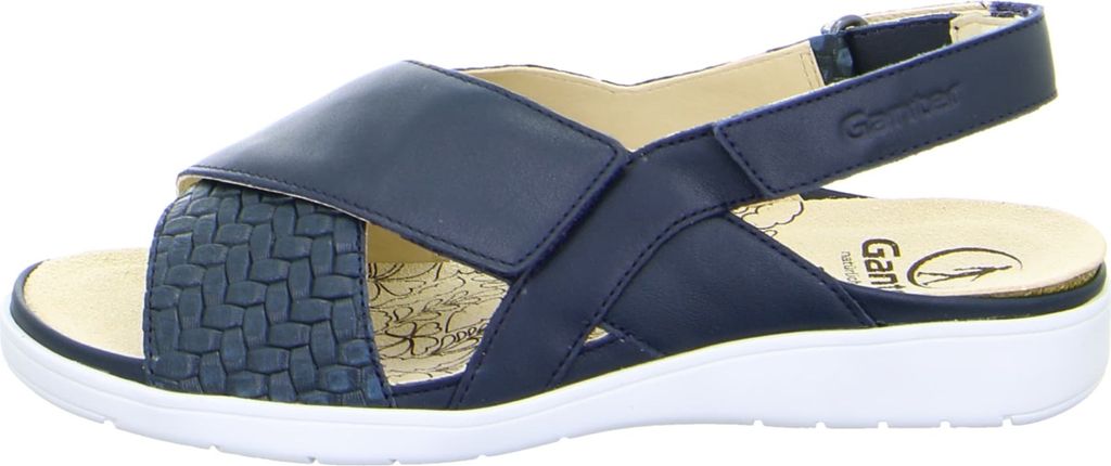 Ganter Komfort Sandalen Gina Damen 31353336373239 Blau 38 Produktbild 