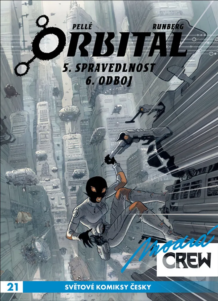 Modrá Crew 21 Orbital 5,6 : édition collector SF Sylvain Runberg