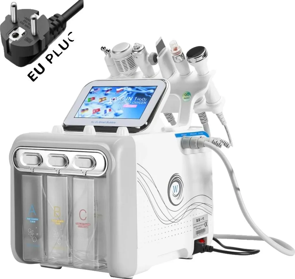 Appareil dermabrasion à eau multifonction 220V blanc haute qualité
