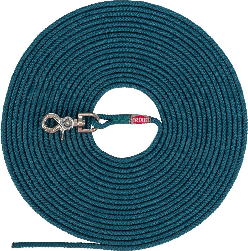 TRIXIE Schleppleine, rund - petrol - 20 m/ø 6 mm Produktbild 