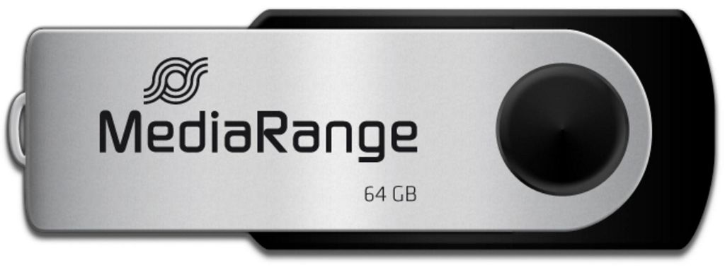 Clé USB MEDIARANGE MR912, USB 2.0, 64 Go Image du produit 