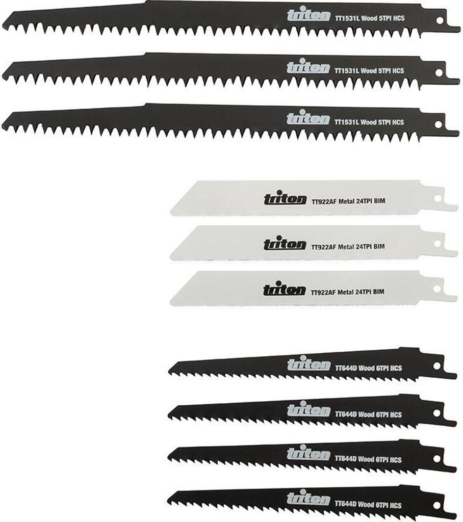 Triton - Säbelsägeblätter, 10-tlg. Satz Produktbild 