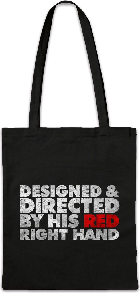 Urban Backwoods Designed & Directed By His Red Right Hand, Stofftasche, Farbe: Schwarz