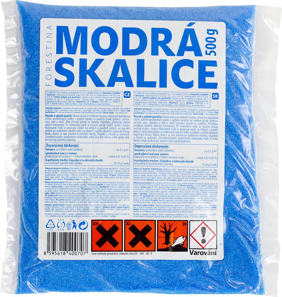 skalice MODRÁ 500g hnojivo Obrázek produktu 