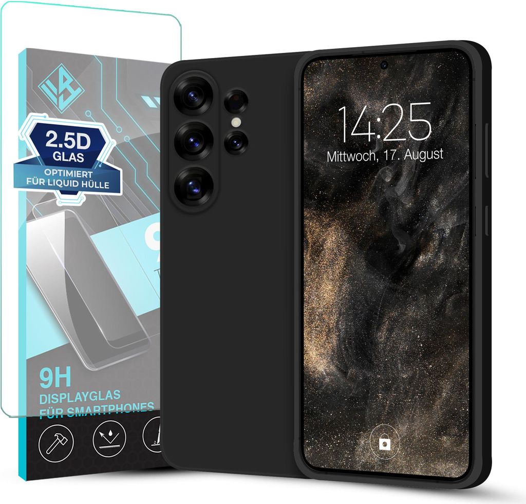 Hülle für Samsung Galaxy S26 Ultra mit 9H Displayglas Produktbild 