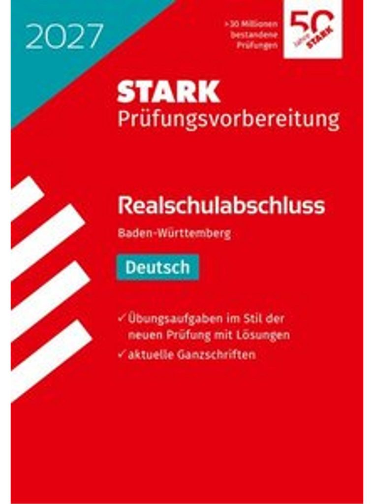 STARK Deutsch - Realschulabschluss 2027 BW - Immagine del prodotto 
