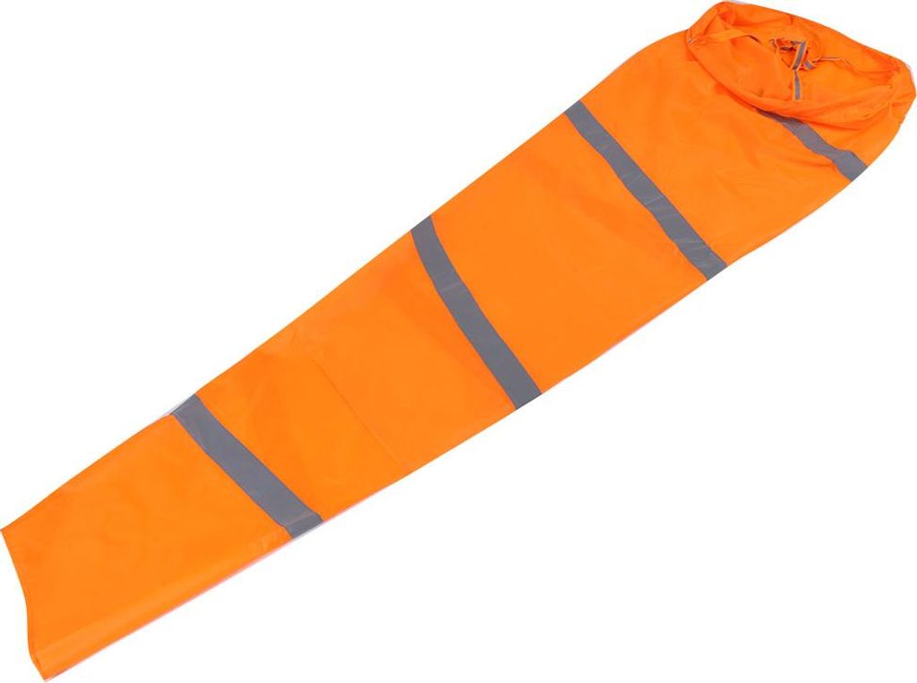 80 cm Nylon-Windsack für Flughäfen, reißfest, für den Außenbereich, mit reflektierendem Gürtel