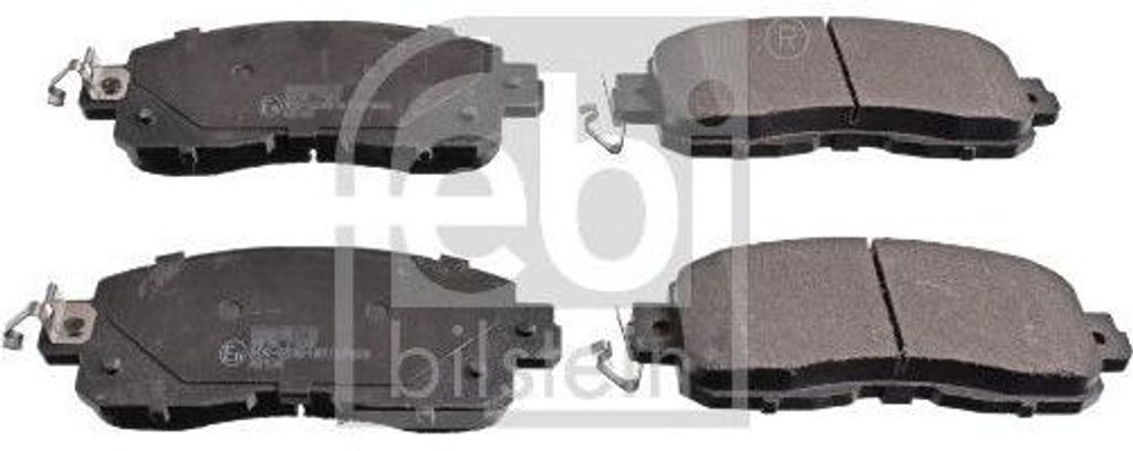 FEBI BILSTEIN 116355 Bremsbelagsatz, Scheibenbremse OE D10603TA0A kompatibel mit Leaf