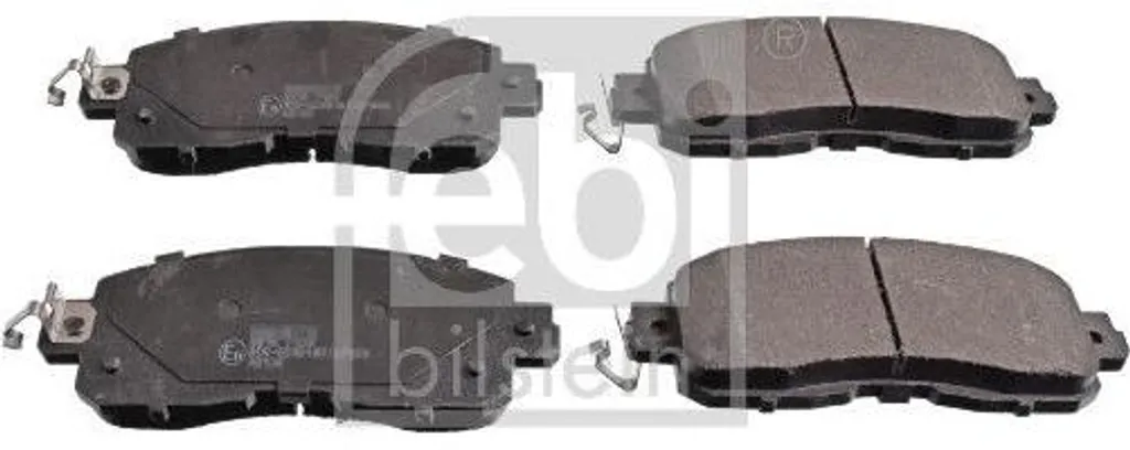 Plaquettes de frein anti-bruit pour Leaf, remplace OE D10603TA0A Febi