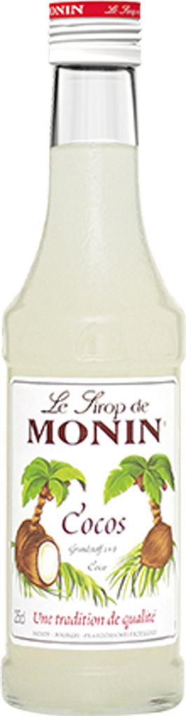 Monin Kaffee-Sirup Kokosnuss (250ml Flasche) Produktbild 