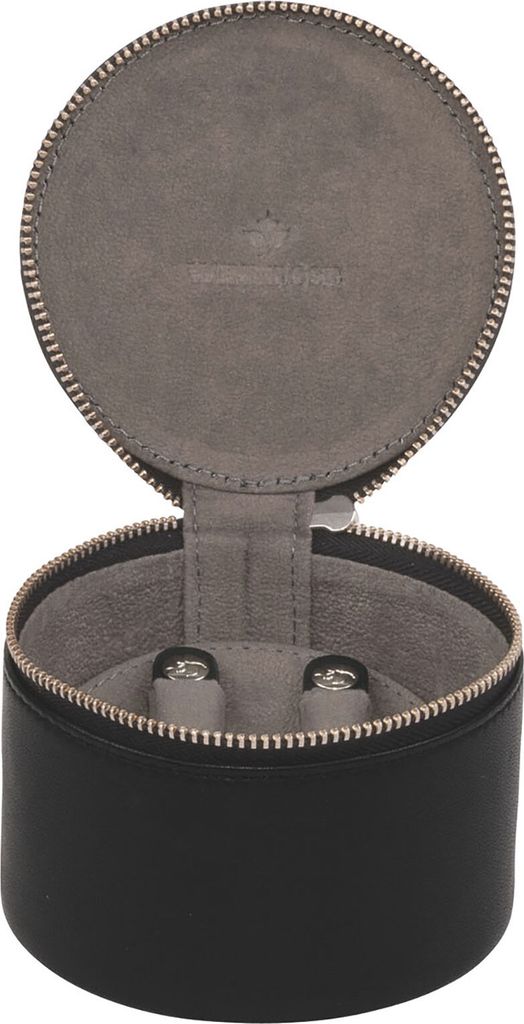 Windrose - 70040-507.142 - Schmucketui - Nappa - Schmucketui - rund - Schwarz
