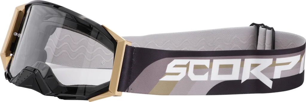 Lunettes de protection SCORPION E24 noir/or : Fini les yeux irrités UNI