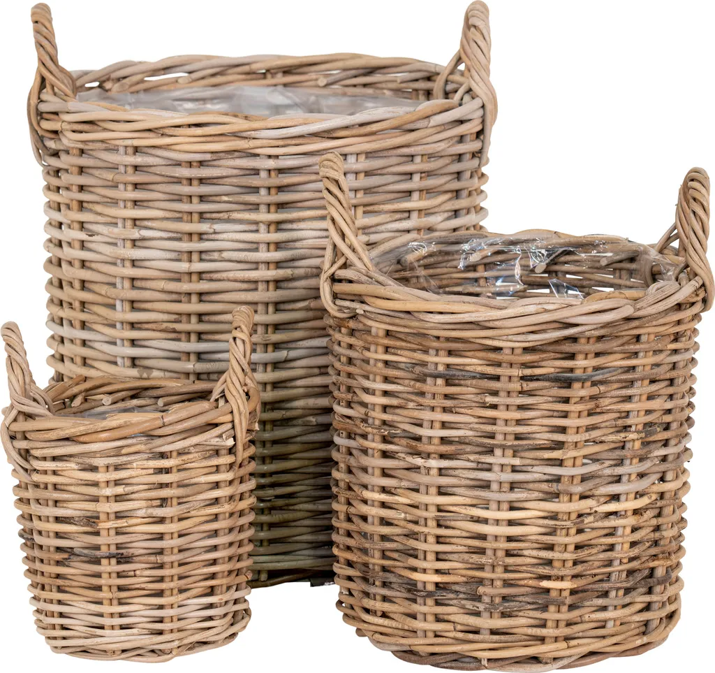 Paniers déco Sema lot de 3 pour organiser salle de bain et salon