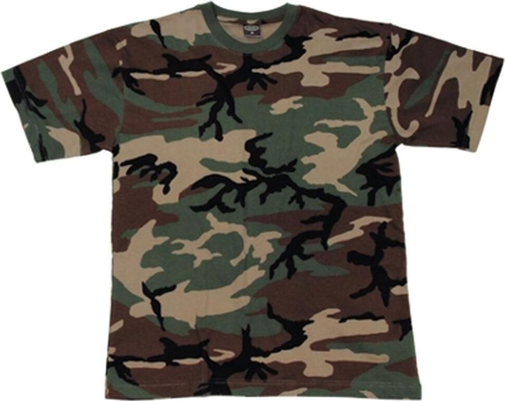 MFH US T-Shirt halbarm woodland Gr.XXXL