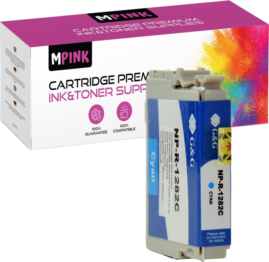 Druckerpatronen für Epson T1282 Cyan S22 SX125 230 235 420 Series