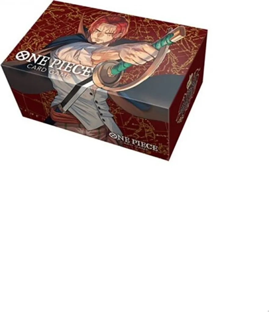 Tapis de Jeu One Piece avec Deck Box Shanks pour Cartes à Collectionner