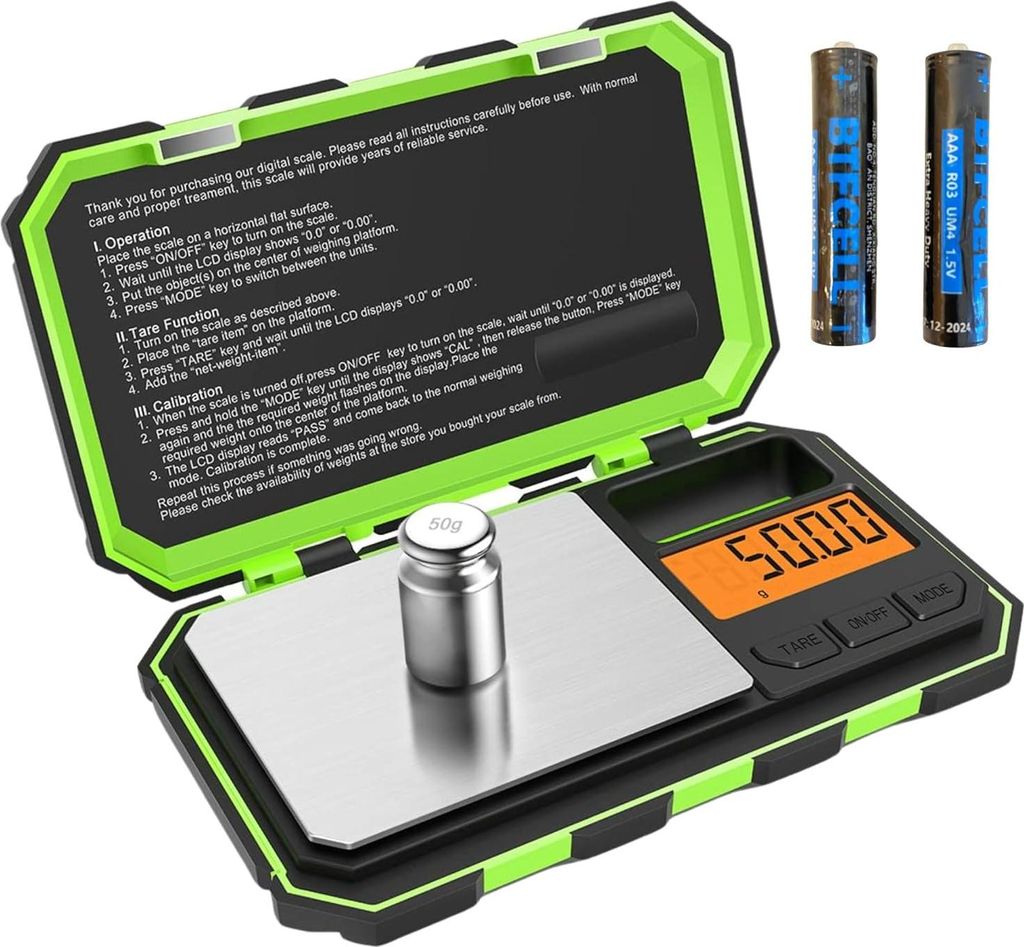 Miniwaage 200 g, 0,01 g Präzision, Für Küche Schmuck Produktbild 
