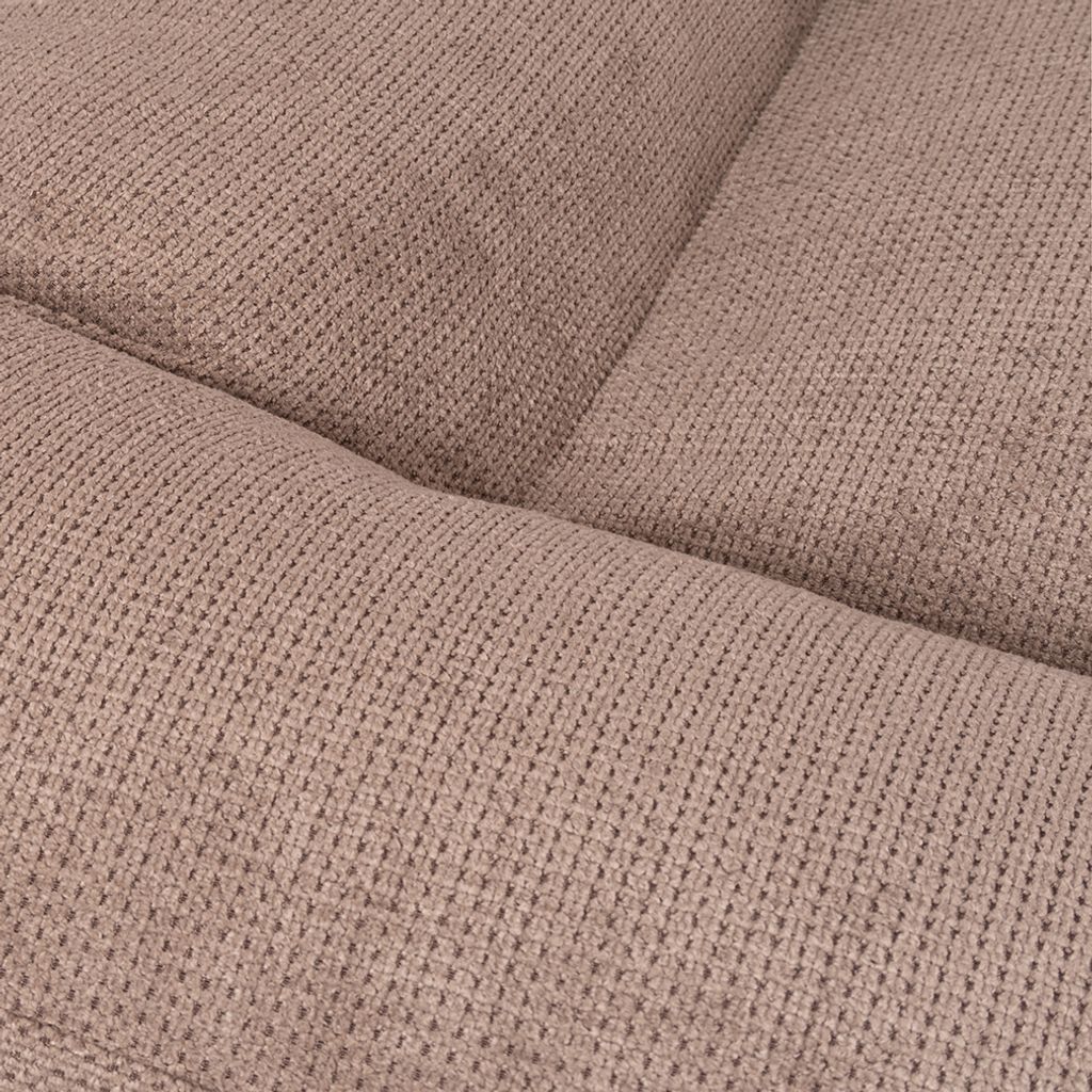 Knuffelwuff orthopädisches Hundebett aus Velours mit Handwebcharakter Sofia 120x100cm Beige