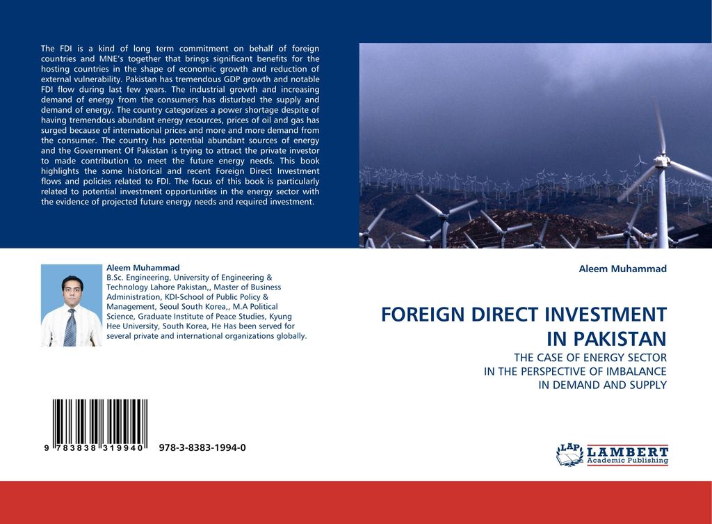Foreign Direct Investment In Pakistan