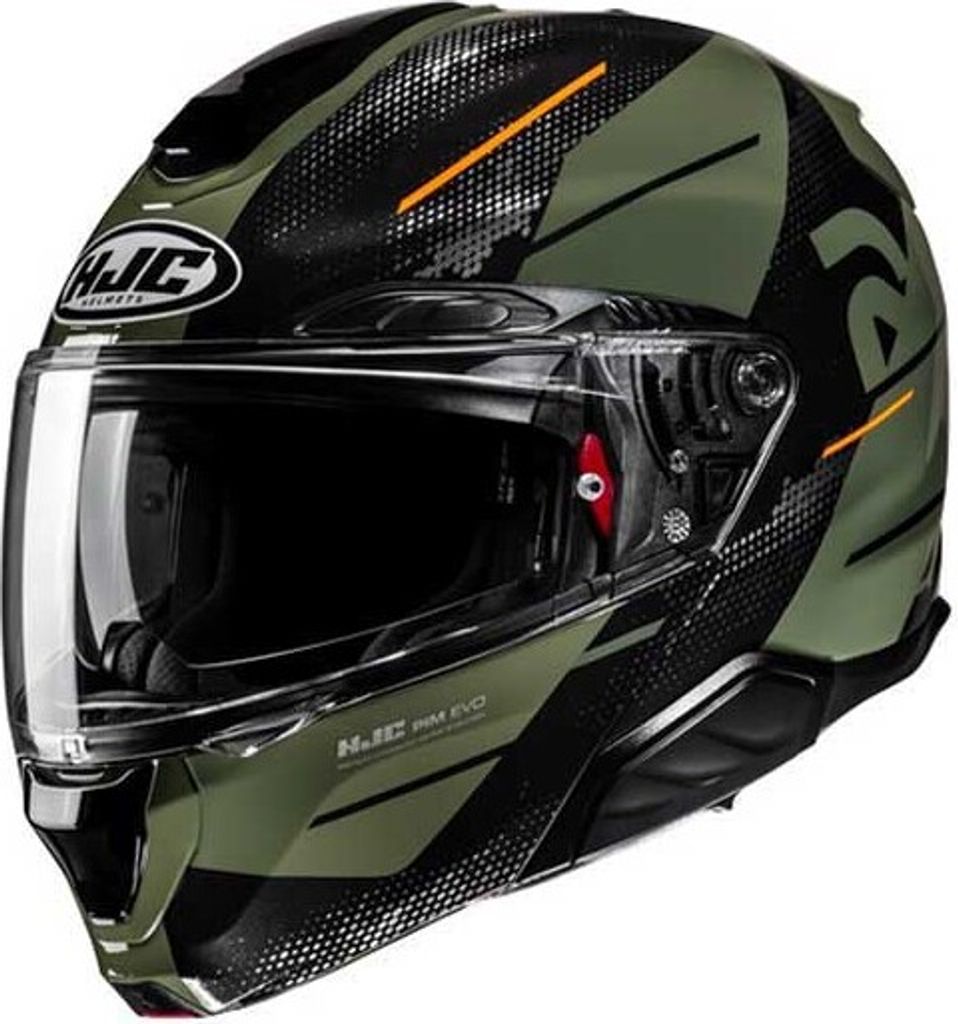 Hjc Rpha 91 Blat Modularhelm Grün 2XL Grün 2XL