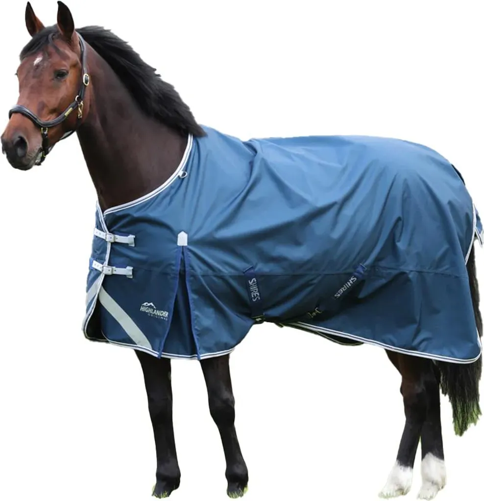 Tappeto Highlander Original Lite Blu Oceano ER1958 - Shires