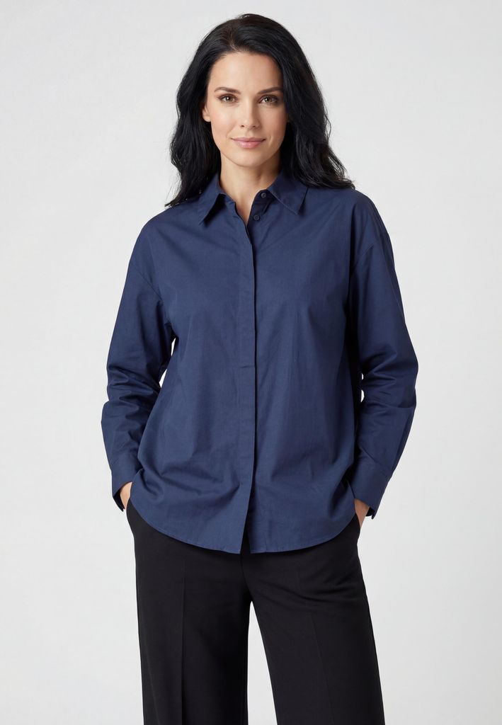 CHANCERY damen hemd - marine, XXL