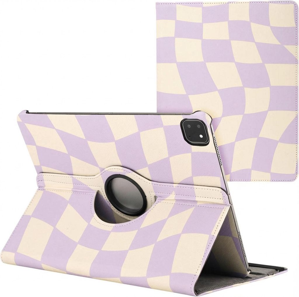 imoshion 360° drehbare Design Klapphülle iPad Pro 13 (2025) M5 / (2024) M4 - Dancing Cubes