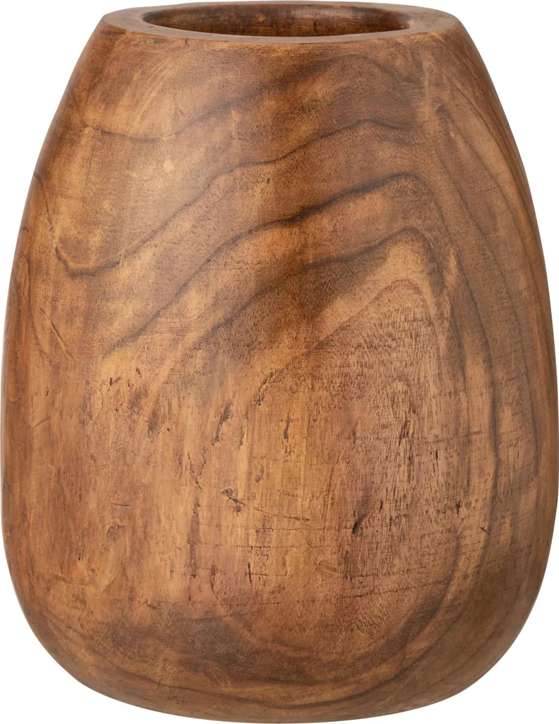 Cache-pot Paulownia marron pour décorer un grand salon avec style J-Line