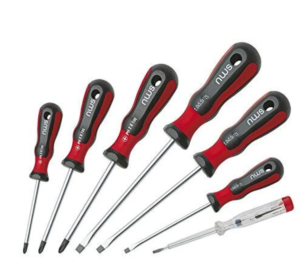 Jeu de tournevis NWS 088-7 pour travaux électriques sous tension