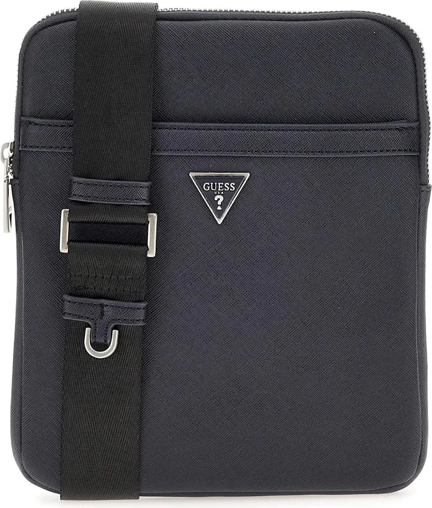 Guess Sacoche Certosa Sffn Smrt Cm Dark Blue - Mini Sac Homme Bleu