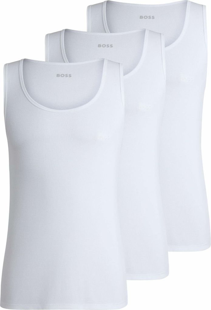 Boss Tanktop Rib Classic (3-pack) Herren