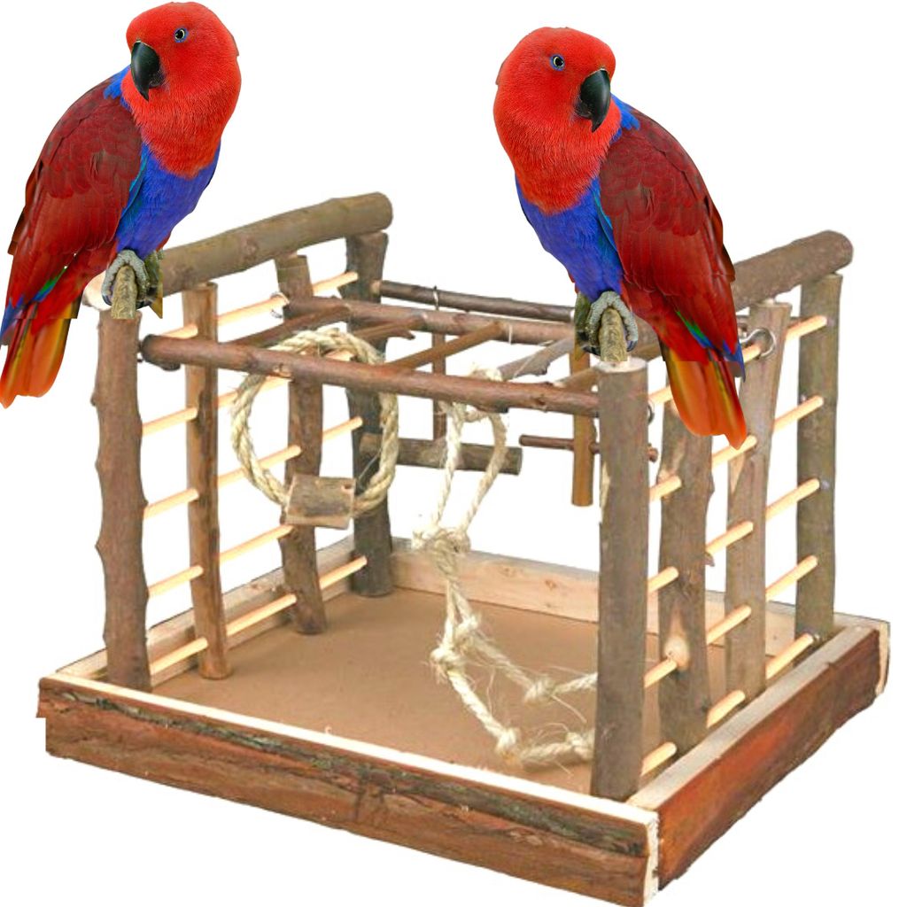 TRIXIE Spielplatz, Rindenholz, 35 x 29 x 25 cm Produktbild 