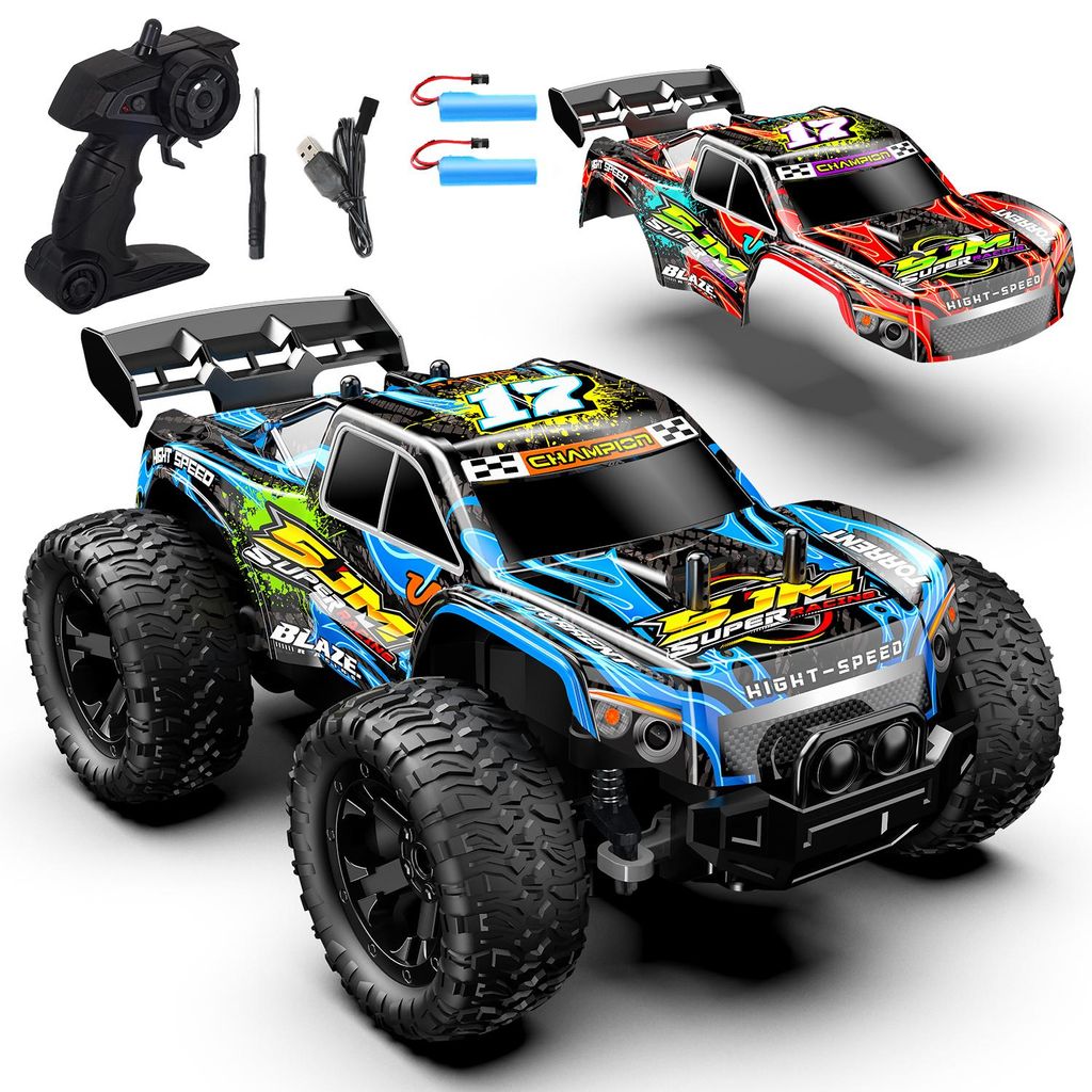 RC-Auto Ferngesteuertes Auto Kinder ab 3 4 5 6 8 Jahre, 1:18 20km/h RC Car