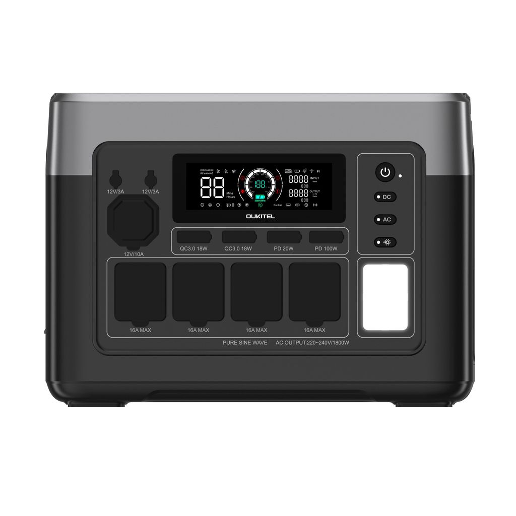 OUKITEL P1500E Plus Powerstation 1536Wh, 1800W (3600W Produktbild 