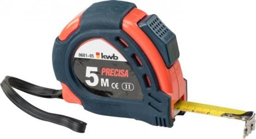 magnetisches maßband 5m x 19mm kwb precisa