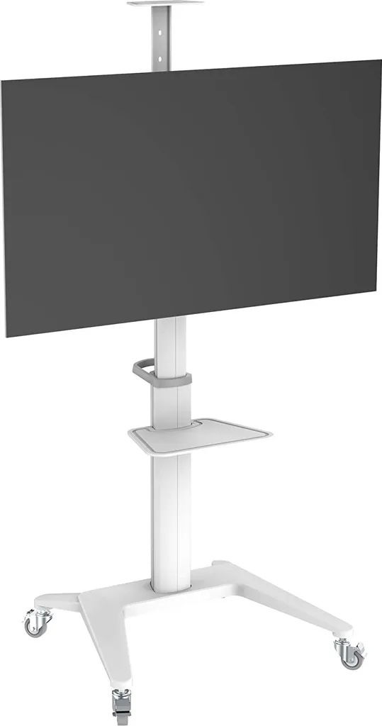 Support TV mural ajustable pour éviter les reflets - Blanc - 37 à 70 pouces