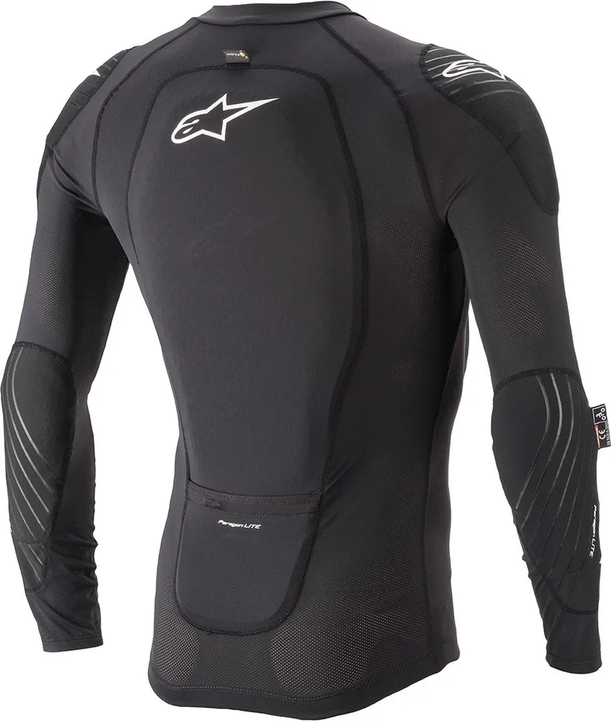 Veste de Moto Textile Alpinestars Ls Pgon Lt Noir Légère et Résistante