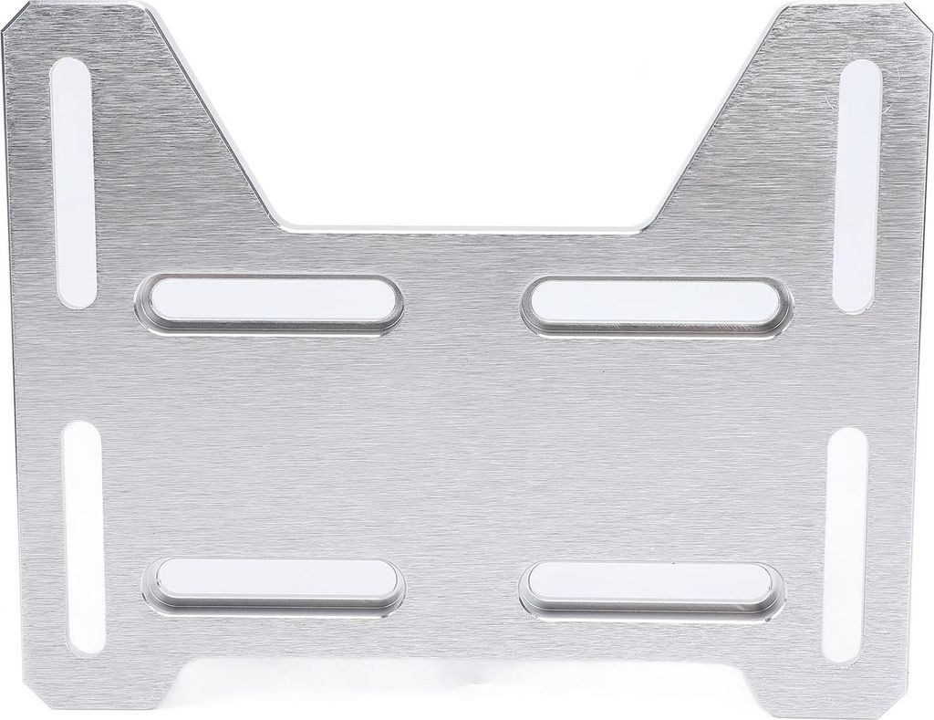 Silber verstellbare Motorhalterungs-Adapterhalterung mit Hardware, Aluminium, hohe Härte, lange Haltbarkeit für Mini-Fahrrad-Go-Kart