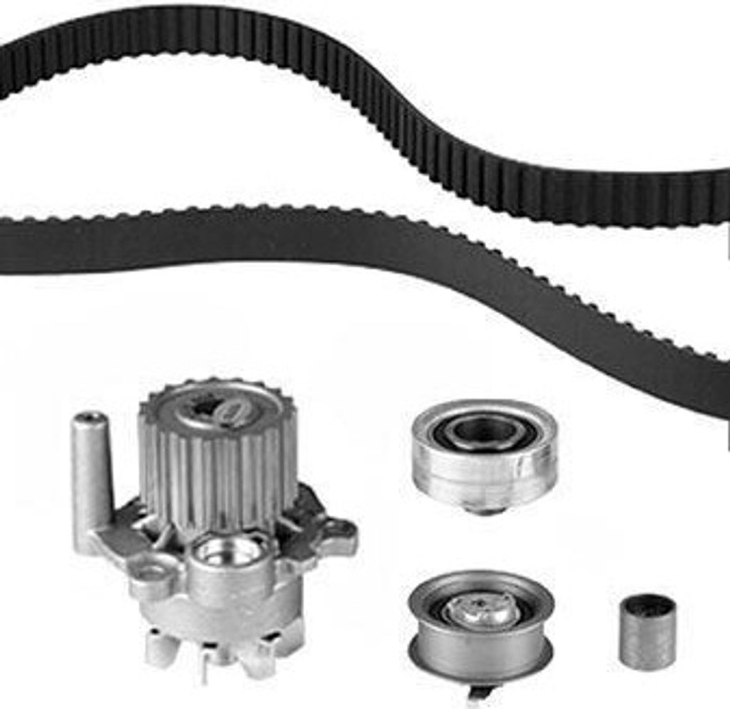 GRAF KP806-1 - OE 045 121 011C Wasserpumpe + Zahnriemensatz für Cordoba (6L), Ibiza (6L), Fabia I (6Y), Polo (9N)