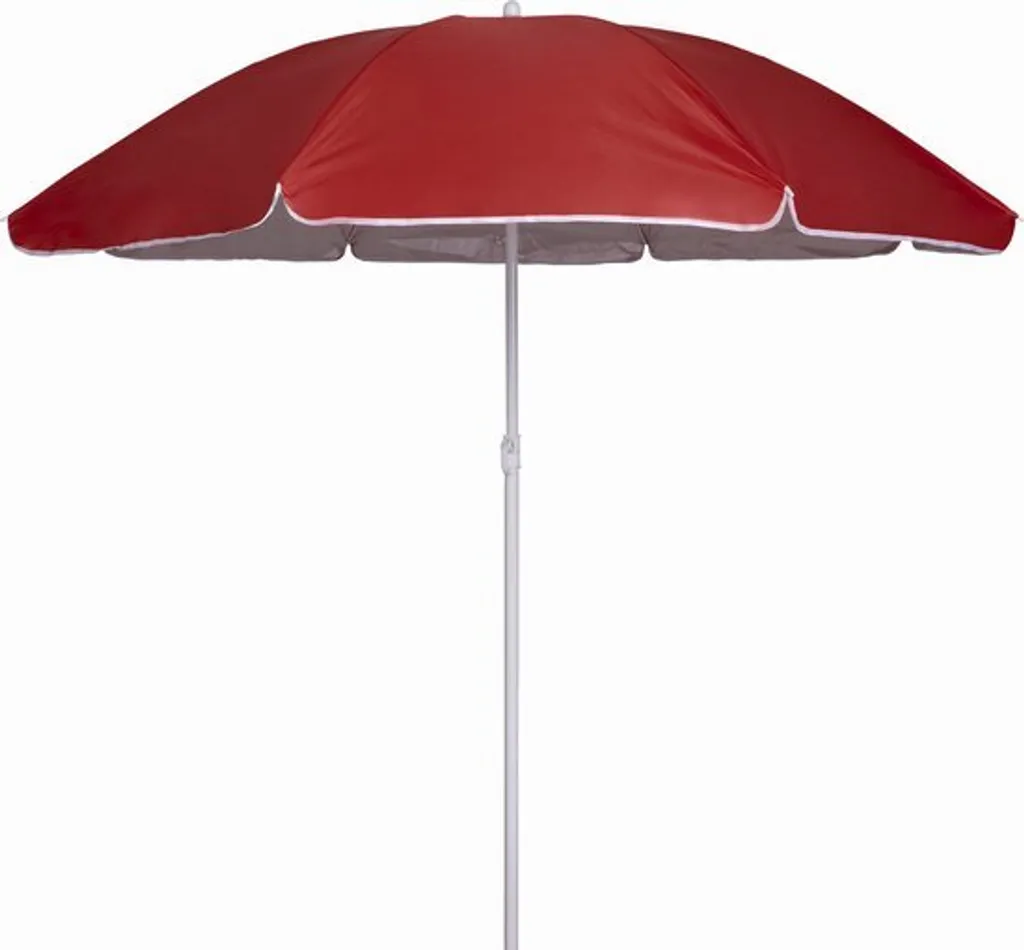 Buzz - Ombrellone - Comprensivo di supporto - Spiaggia - Rosso - Forte - Antivento - Antivento - Sole - Ombrello - Portaombrelli