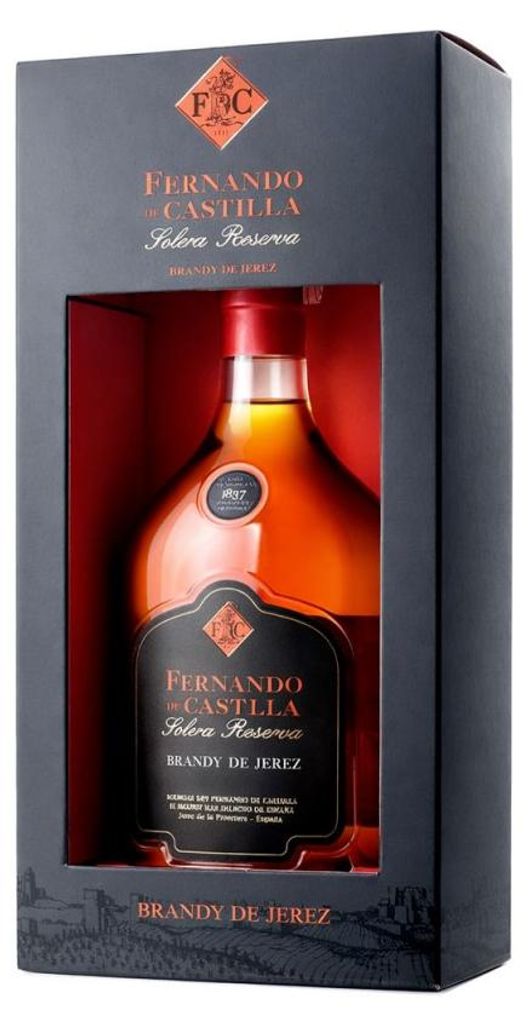 Brandy Fernando de Castilla Solera Reserva Estuchado Weinbrand Spanien Jerez-Xeres-Sherry 70.00 cl 36.0 %
