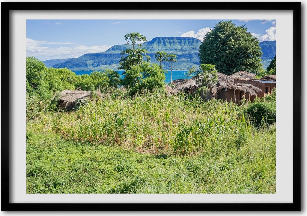 Bild - Bilderrahmen - 100 cm x 70 cm - MDF - Rahmen - Foto Produktbild 